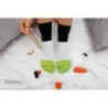 Zestaw kolorowych skarpetek 2-pak | Sushi z ogórkiem