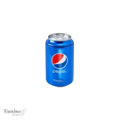 Kolorowe skarpetki | Pepsi w puszce